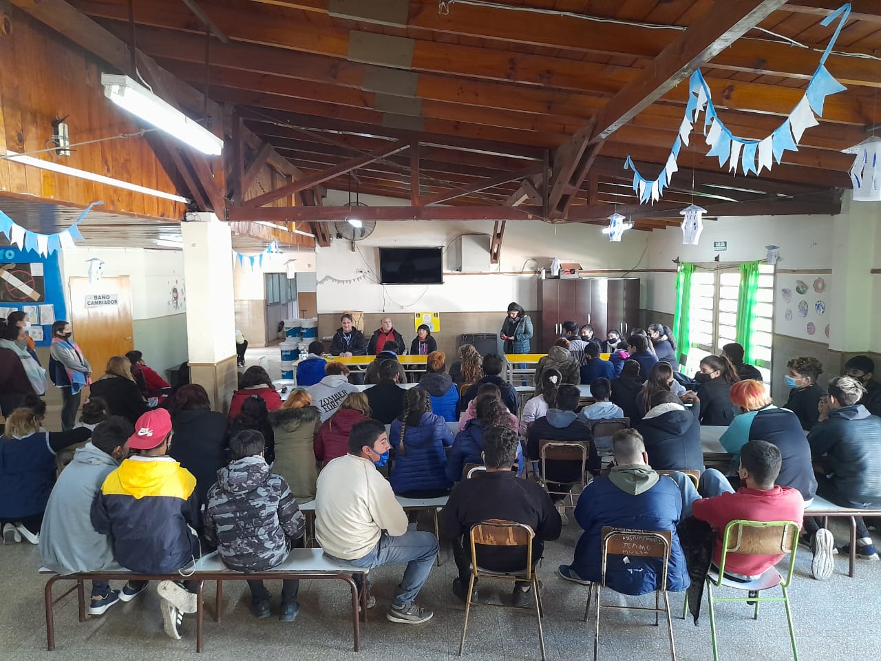 Visita escuela APANOVI