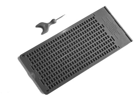 Pizarra y punzón APANOVI